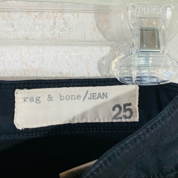 Rag & Bone Black Plush Legging Jeans - Picture 10 of 12